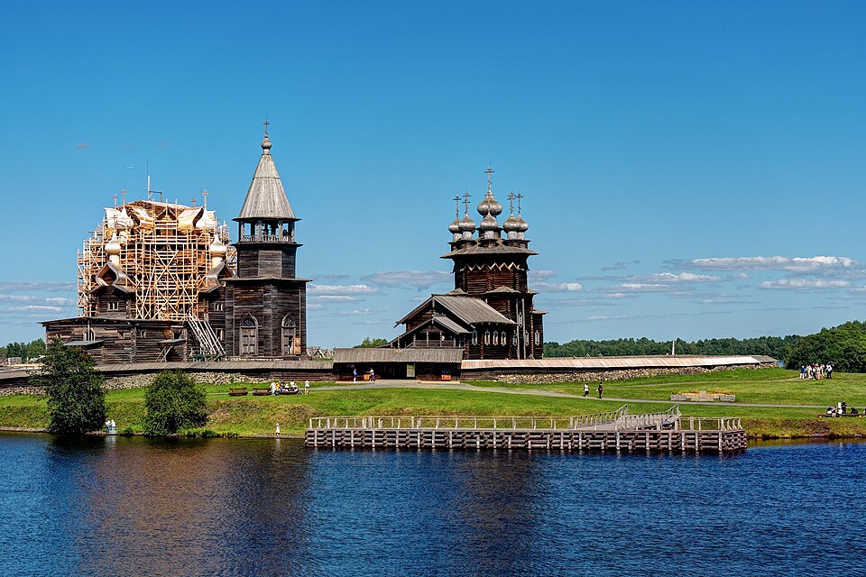 Ансамбль Кижского погоста на острове Кижи, Онежское озеро