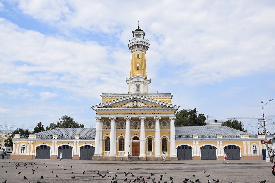 Пожарная каланча в Костроме