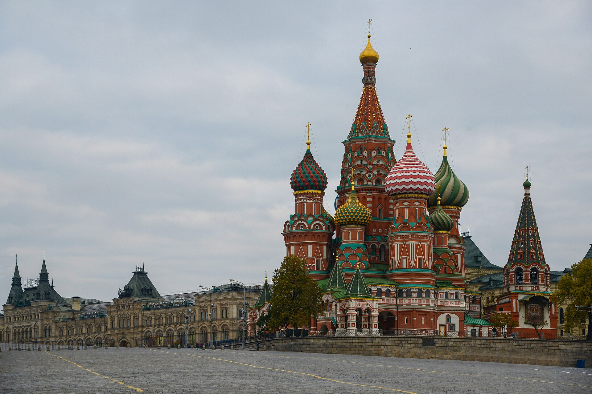 Красная площадь в Москве