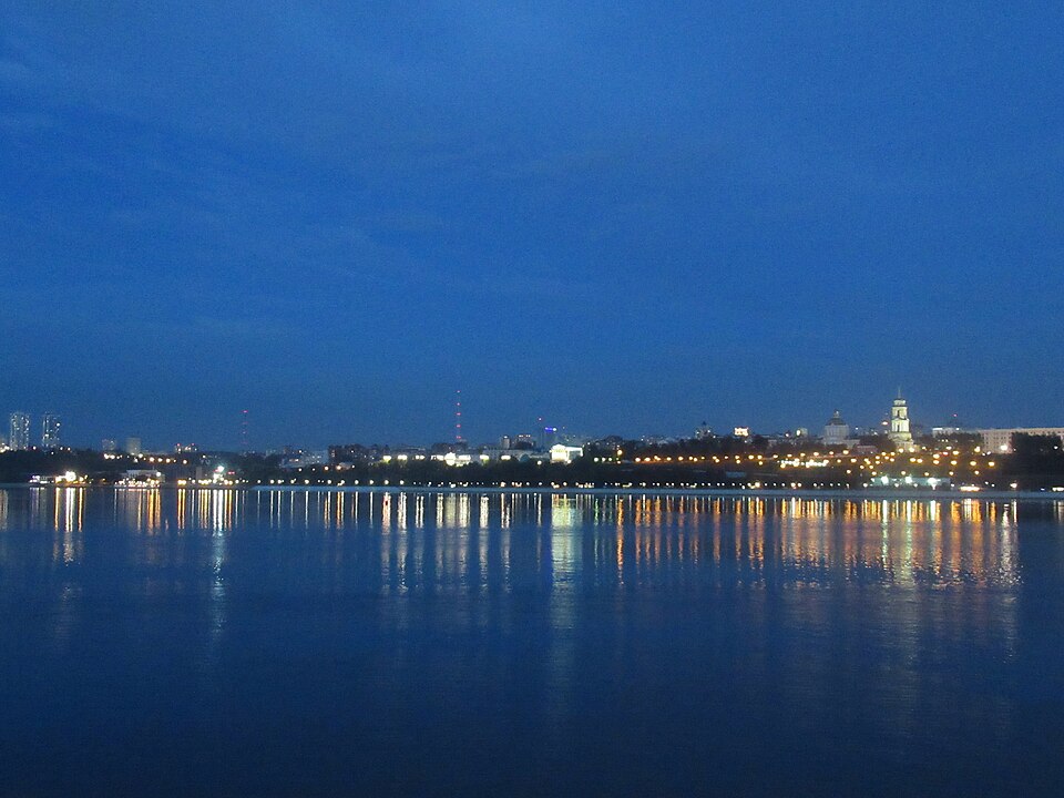 Набережная Камы в Перми