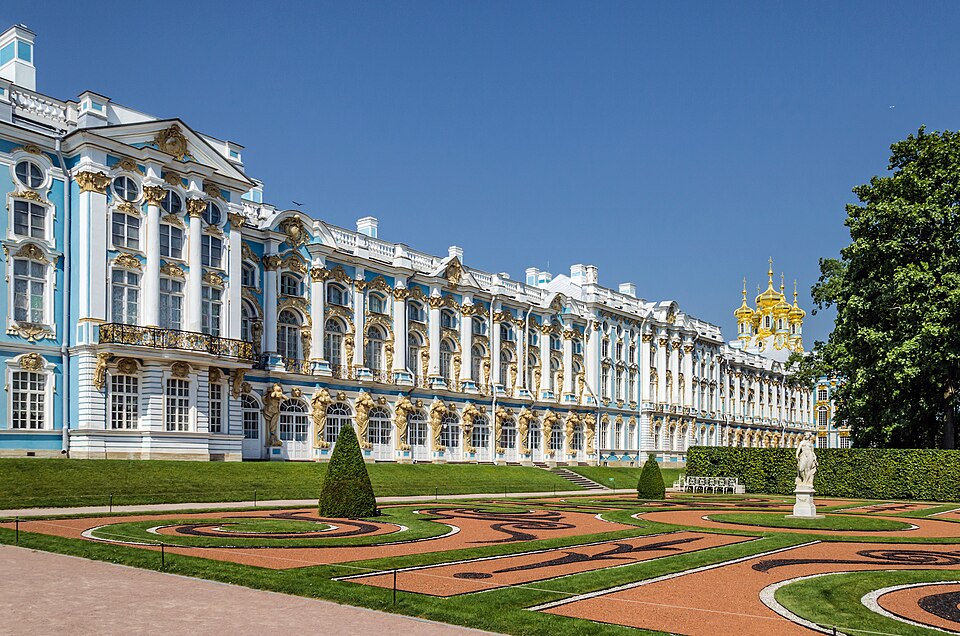 Екатерининский дворец в Царском Селе (Пушкин)