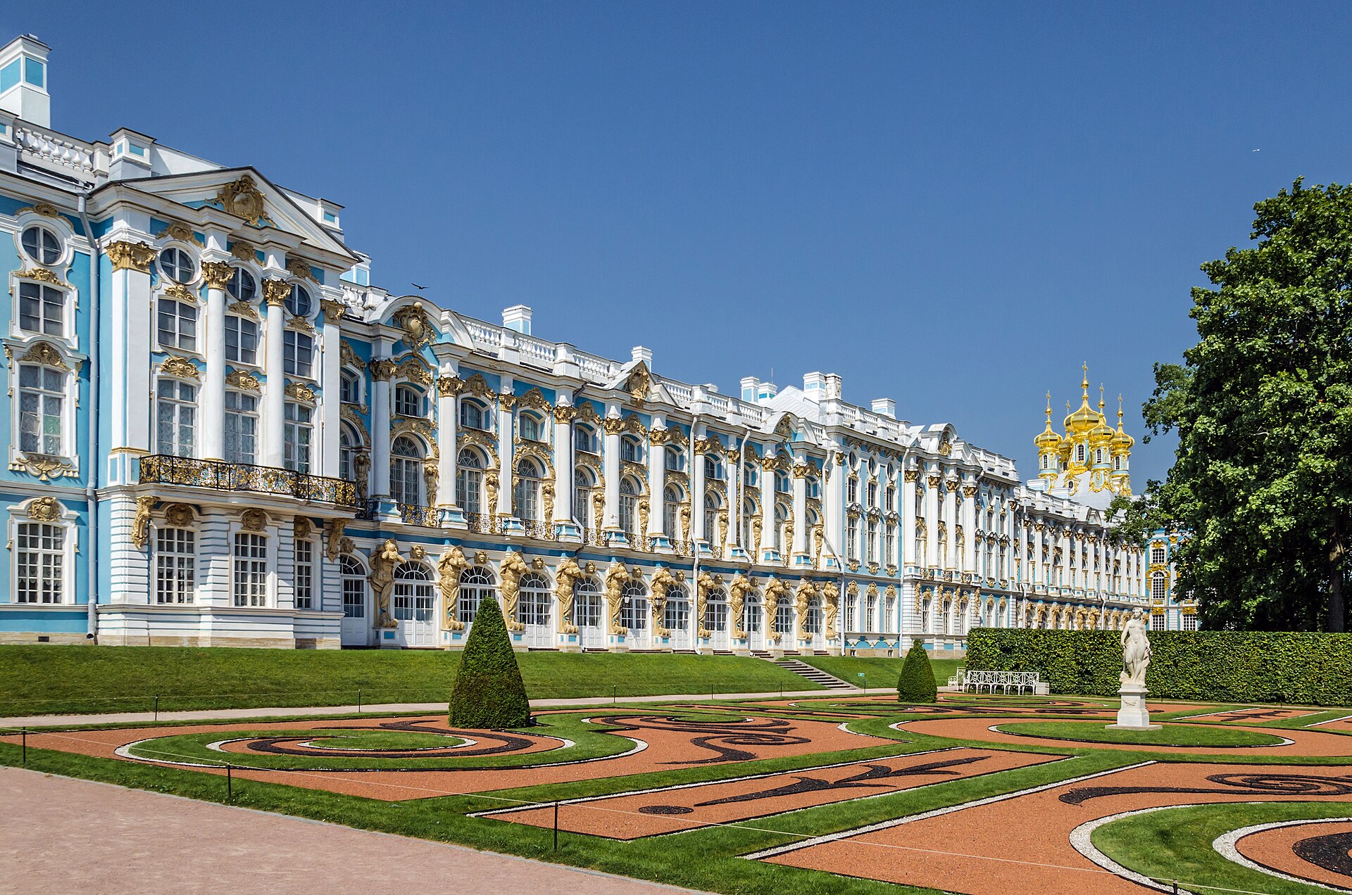 Екатерининский дворец в Царском Селе (Пушкин)
